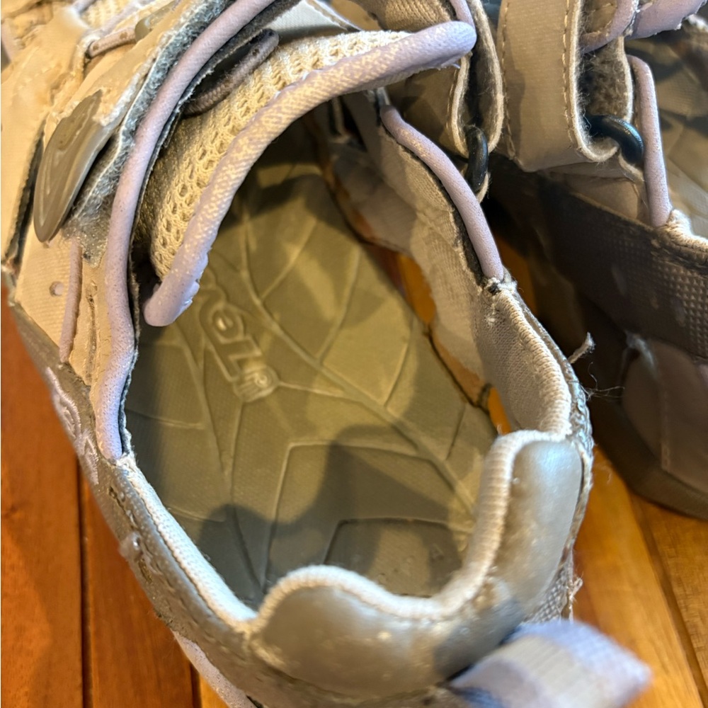 Teva Women's Beige Deacon Mermaid Sport Sandals - Picture 5 of 7